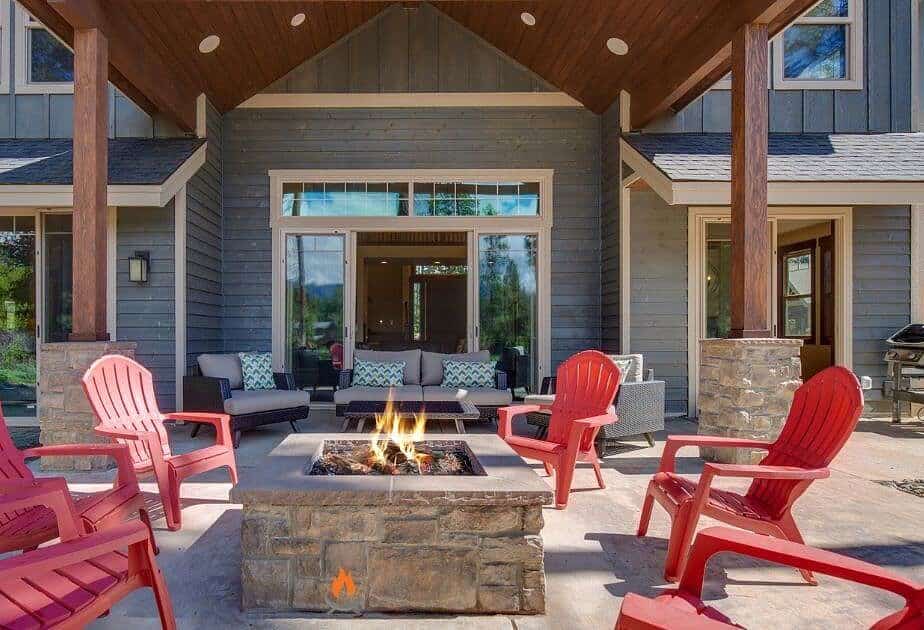 Fire Pit Placement Picking The Right, Can You Use A Propane Fire Pit On Covered Porch