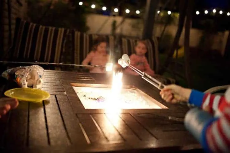 Can You Roast Marshmallows On A Propane Fire Pit