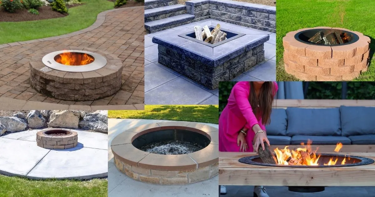 The Only Fire Pit Ring Insert Er S, Galvanized Fire Pit Ring Sizes