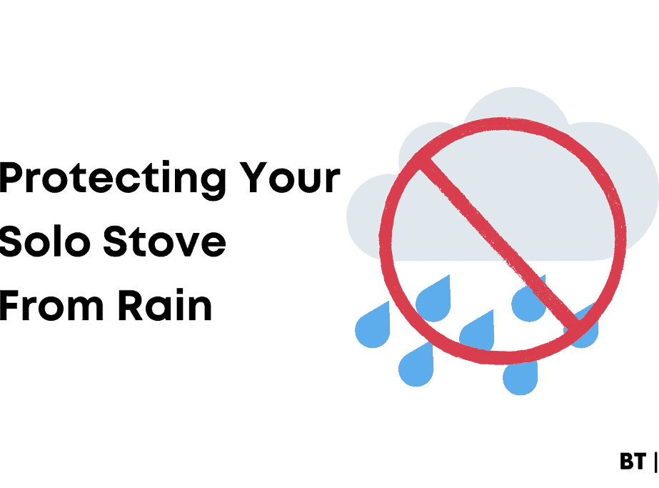 Image for article on how to protect a solo stove after rain