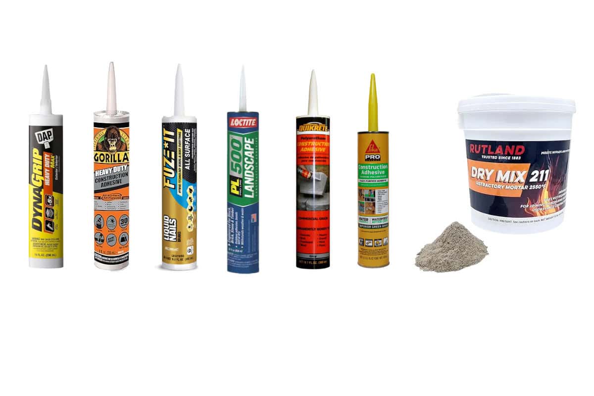fire-pit-adhesives-top Top Heat-Resistant Fire Pit Adhesivese used to build a fire pit.